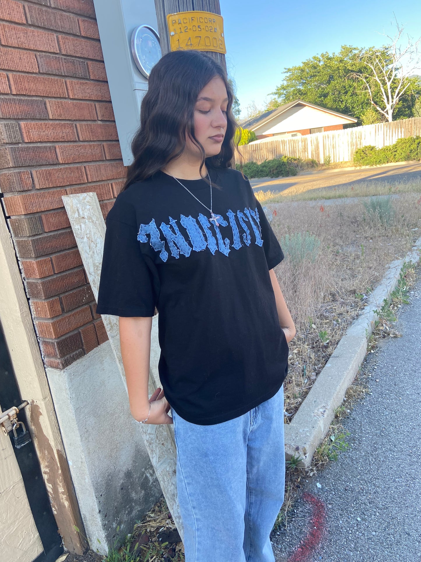 STITCHED DENIM