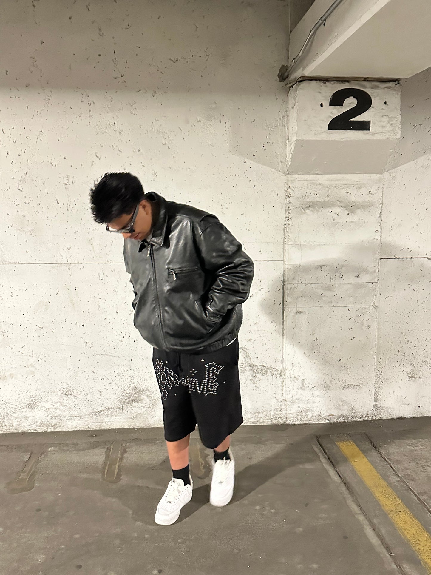 Rhine$tone Baggy Shorts