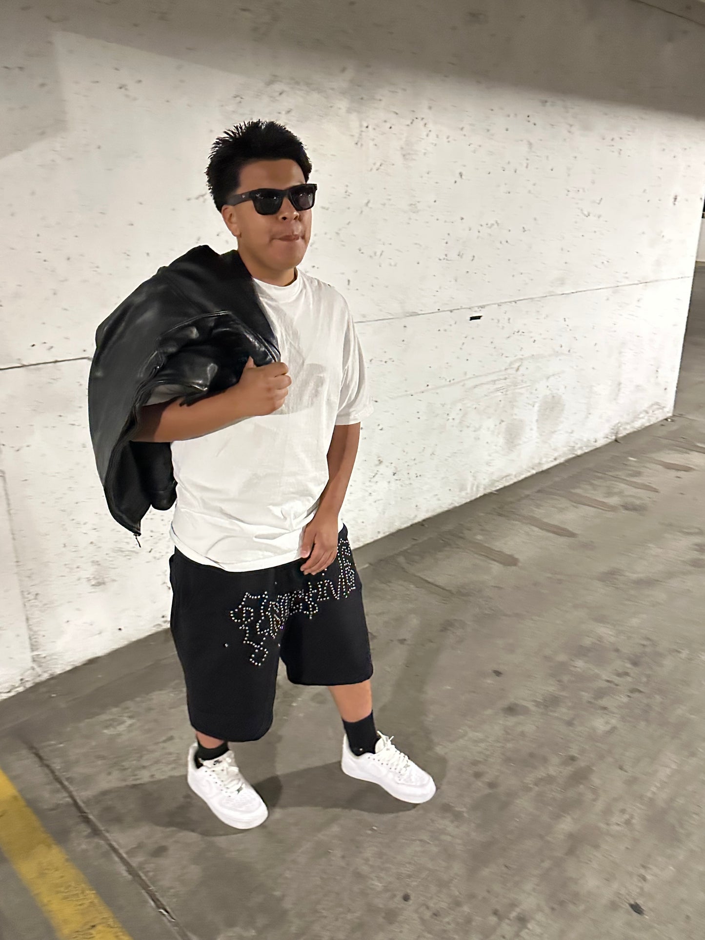 Rhine$tone Baggy Shorts